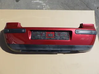 VW Golf 4 Limousine Stoßstange hinten Heckstoßstange rot braun LC3K PDC - Bild 1