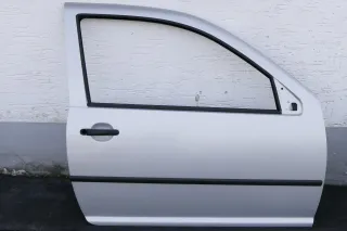 VW Golf 4 Bora Tür vorne rechts Beifahrertür 4/5-Türer + Kombi silber LA7W re - Bild 1