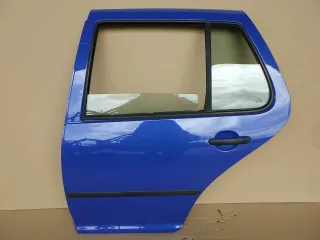 VW Golf 4 Limousine Tür hinten links blau LW5Z jazzblue (KEINkombi) - Bild 1
