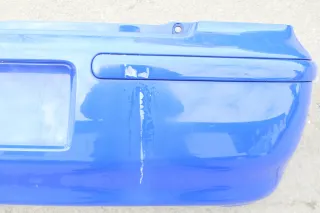VW Polo 6N2 Stoßstange hinten Heckstoßstange Stoßfänger blau LA5C - Bild 7