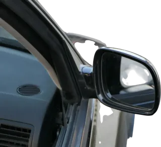 VW Passat 3B 3BG elektrischer Spiegel Außenspiegel rechts Glas schwarz LC9Z - Bild 1