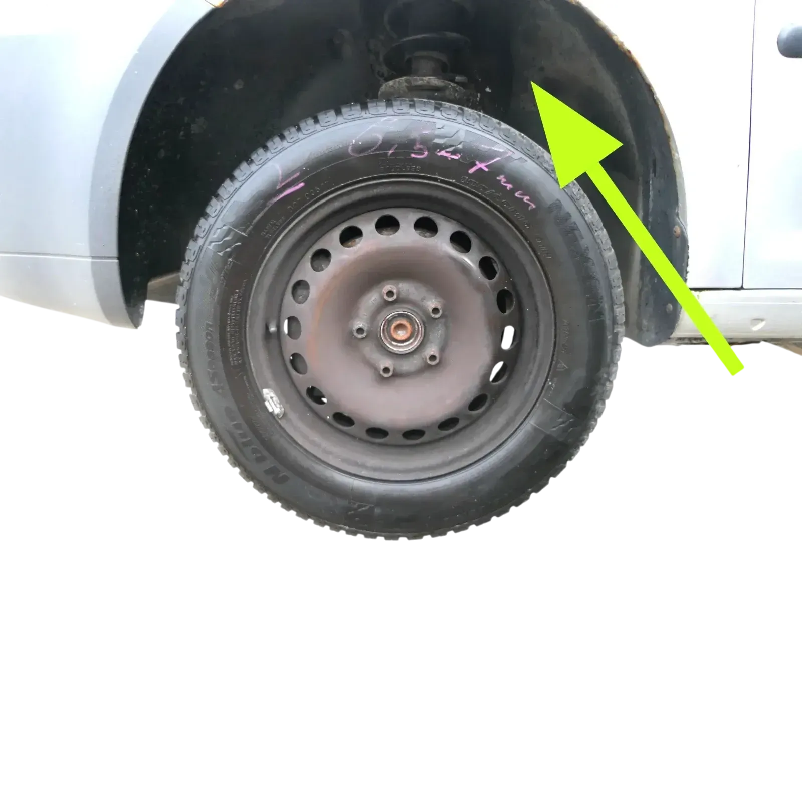 VW Caddy 2K SA Radhausschale Dämpfung Radhaus hinten rechts 2K0810972E - Bild 1
