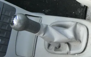 VW Lupo Polo 6N2 Schaltknauf Schaltsack Schaltung Schaltknüppel grau - Bild 2