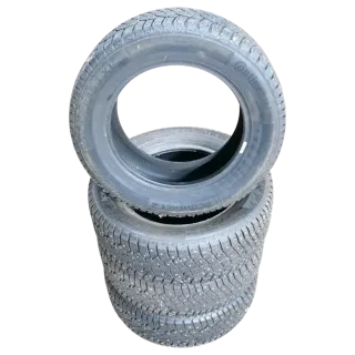 4 Continental Ice Contact 2 Reifen Nagelreifen 215/60 R16 99T DOT4117 7mm Spikes - Bild 1