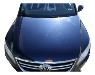VW Tiguan 5N Motorhaube Klappe vorne vorn Haube blau LH5X - Bild 1