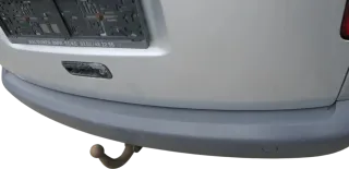 VW Caddy 2K Stoßstange hinten Heckstoßstange Stoßfänger grau graphit nicht lack - Bild 5