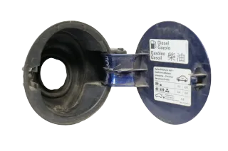 VW Passat 3B5 Kombi Tankdeckel Klappe Tankklappe Deckel Tank blau LB5N Limousine - Bild 3