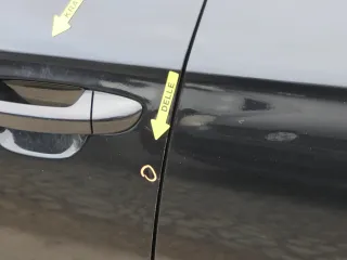 VW Passat 3C Kombi o. Limous Tür vorne links Fahrer schwarz LC9X -ohneAnbauteilr - Bild 4
