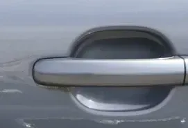 1x VW Touareg 7L Türgriff Tür Griff vorne links/rechts/hinten außen grau LD7V - Bild 1