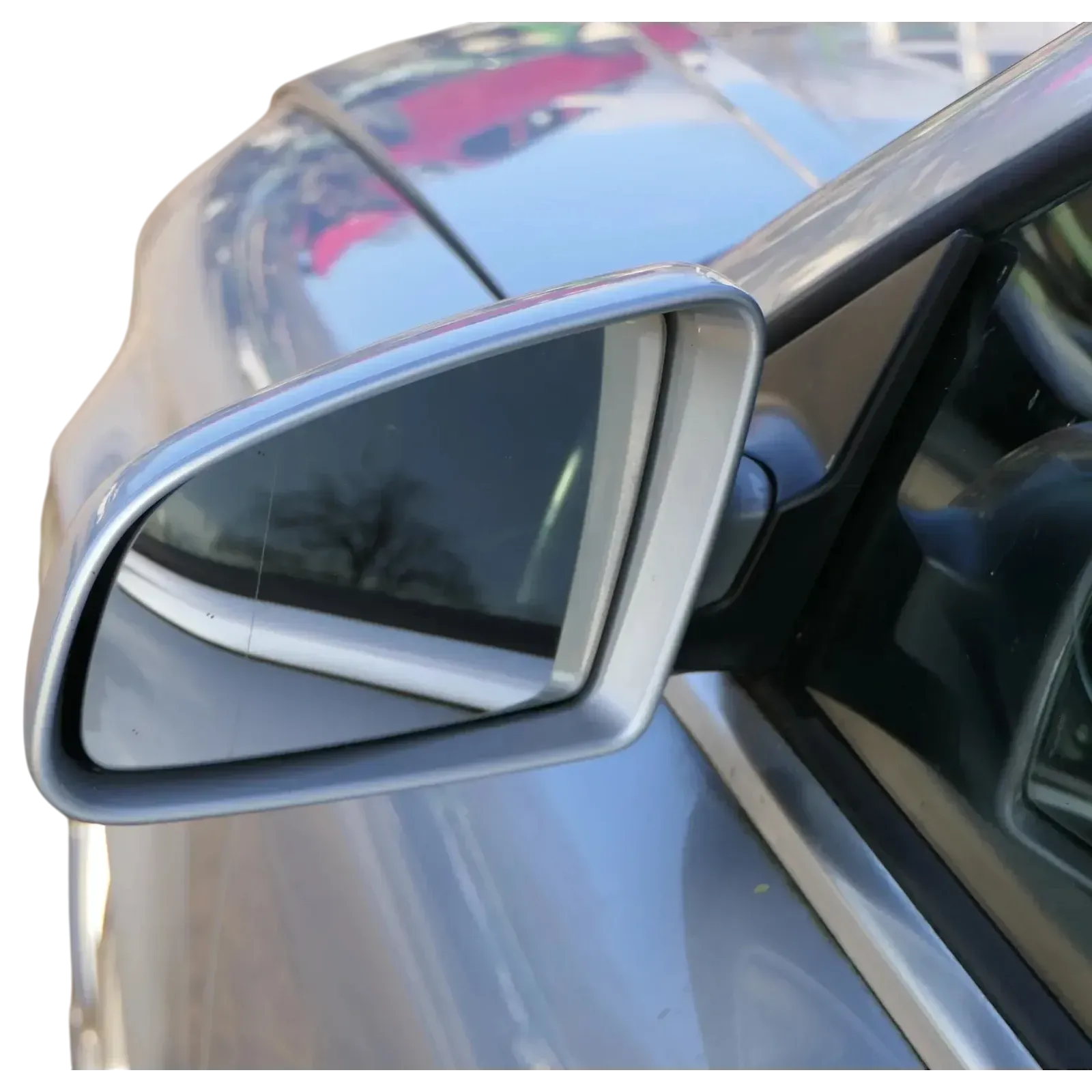 A4 8H Cabrio elektrischer Spiegel Außenspiegel links silber LY7W - Bild 1