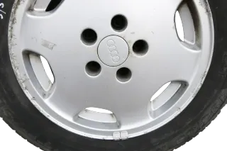 4x Audi A4 100 Alufelgen 195/65 R15 91T Winterreifen Reifen 3-6mm 441601025S - Bild 12