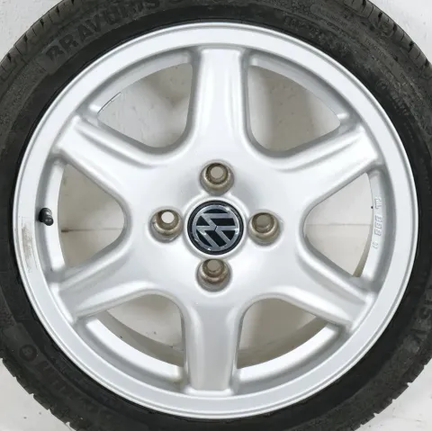 1x VW Polo 6N2 Lupo Alufelge Felge 1H0601025AE BBS 15 Zoll 6J x 15 ET45