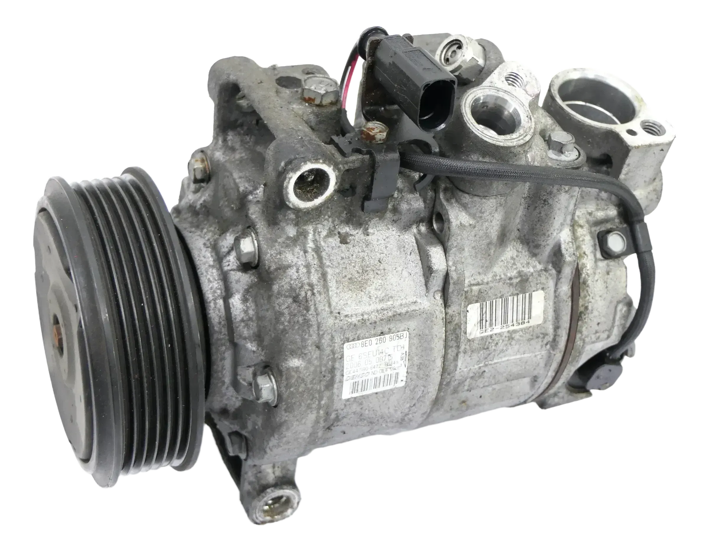 Audi A4 B6 8E Klimakompressor Kompressor Klima 8E0260805BJ Denso - Bild 1