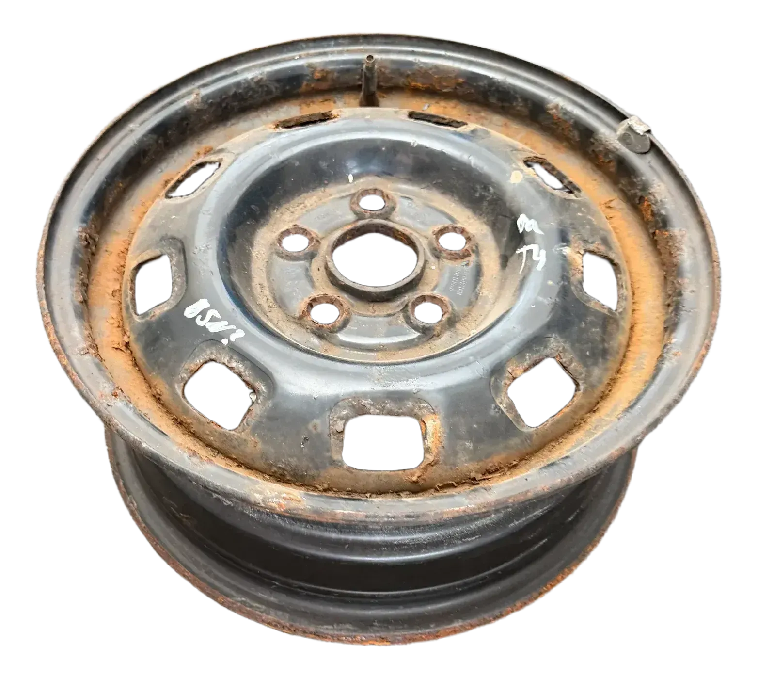 1x VW T4 Felge Felgen 6jx15H2 ET44 15 Zoll 701601027A Stahlfelge - Bild 1