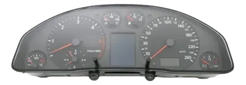 Audi A4 B5 Tacho Tachometer Kombiinstrument 232000km 8D0919881H Diesel TDI.