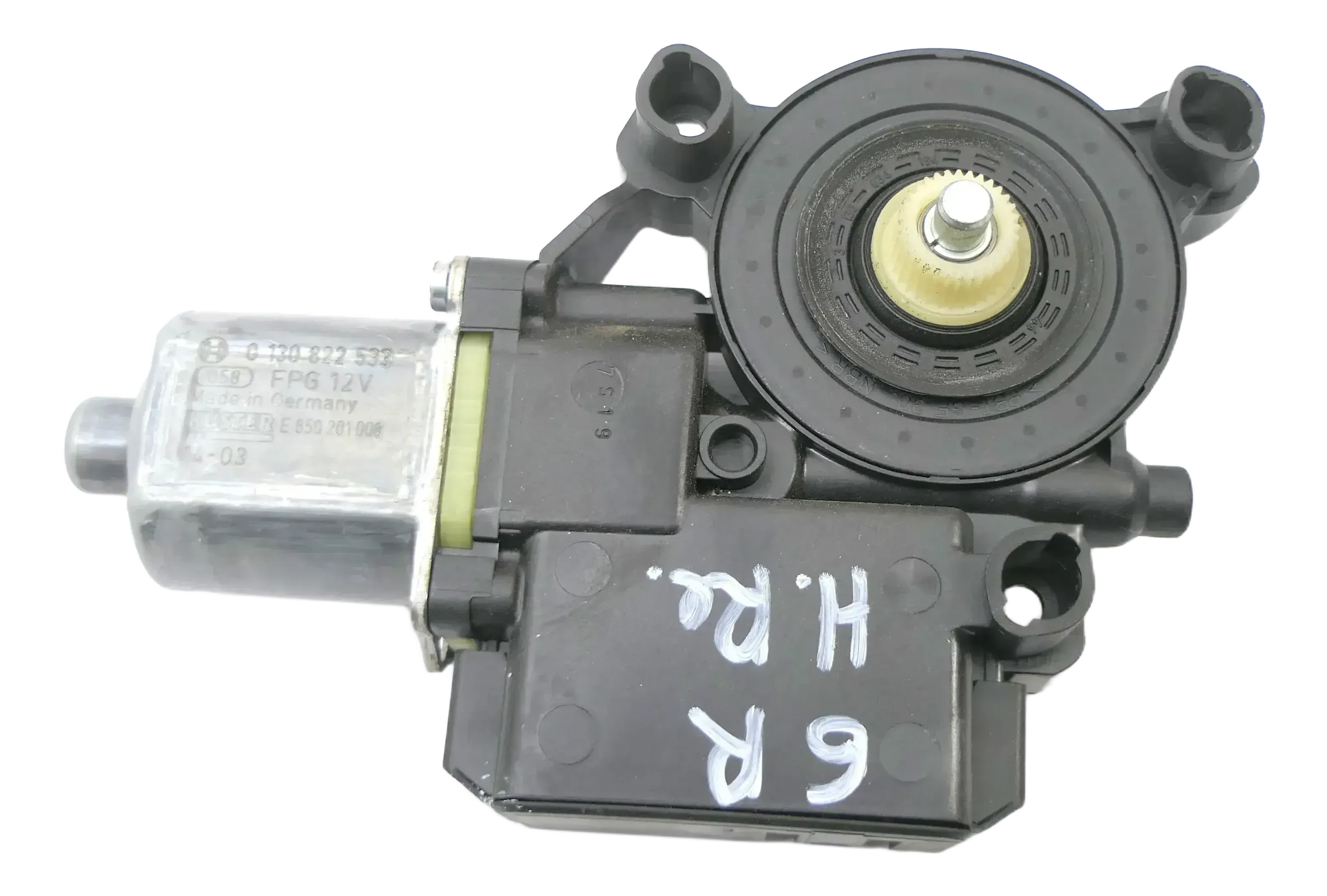 VW Polo 6R elektrischer Fensterheber Motor hinten rechts 6R0959812N 4/5-Türer - Bild 1