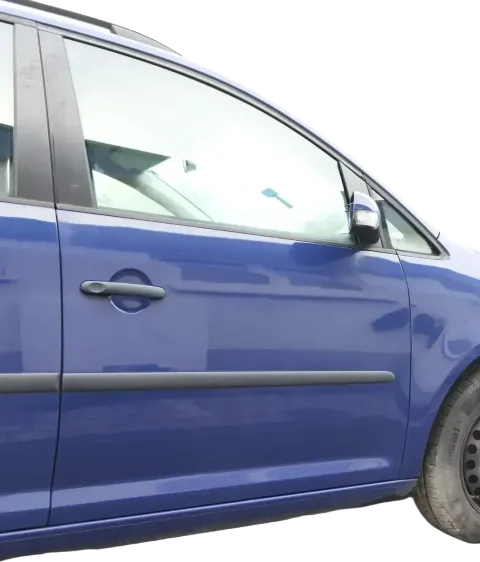 VW Touran 1T3 1T Tür vorne rechts Beifahrertür blau LL5M indienb ohne Anbauteile