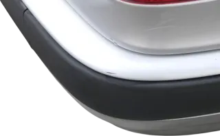 Audi 80 8C Limousine Stoßstange hinten Spoiler grau LY7T Heckstoßstange - Bild 9