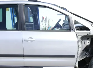 Sharan 7M Alhambra Tür rechts vorne Beifahrertür silber LA7W abBj2000 Facelift - Bild 1