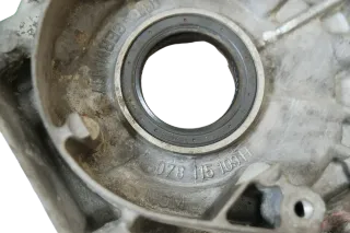 Audi 80 100 A6 A8 Ölpumpe Dichtflansch ABC AAH 2,6 2,8 Benziner  078115103E - Bild 8