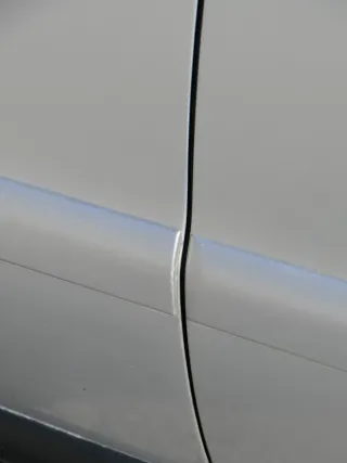 Audi A4 B5 Tür nur Türblatt vorne links Fahrertür silber LY7W - Facelift - Bild 2