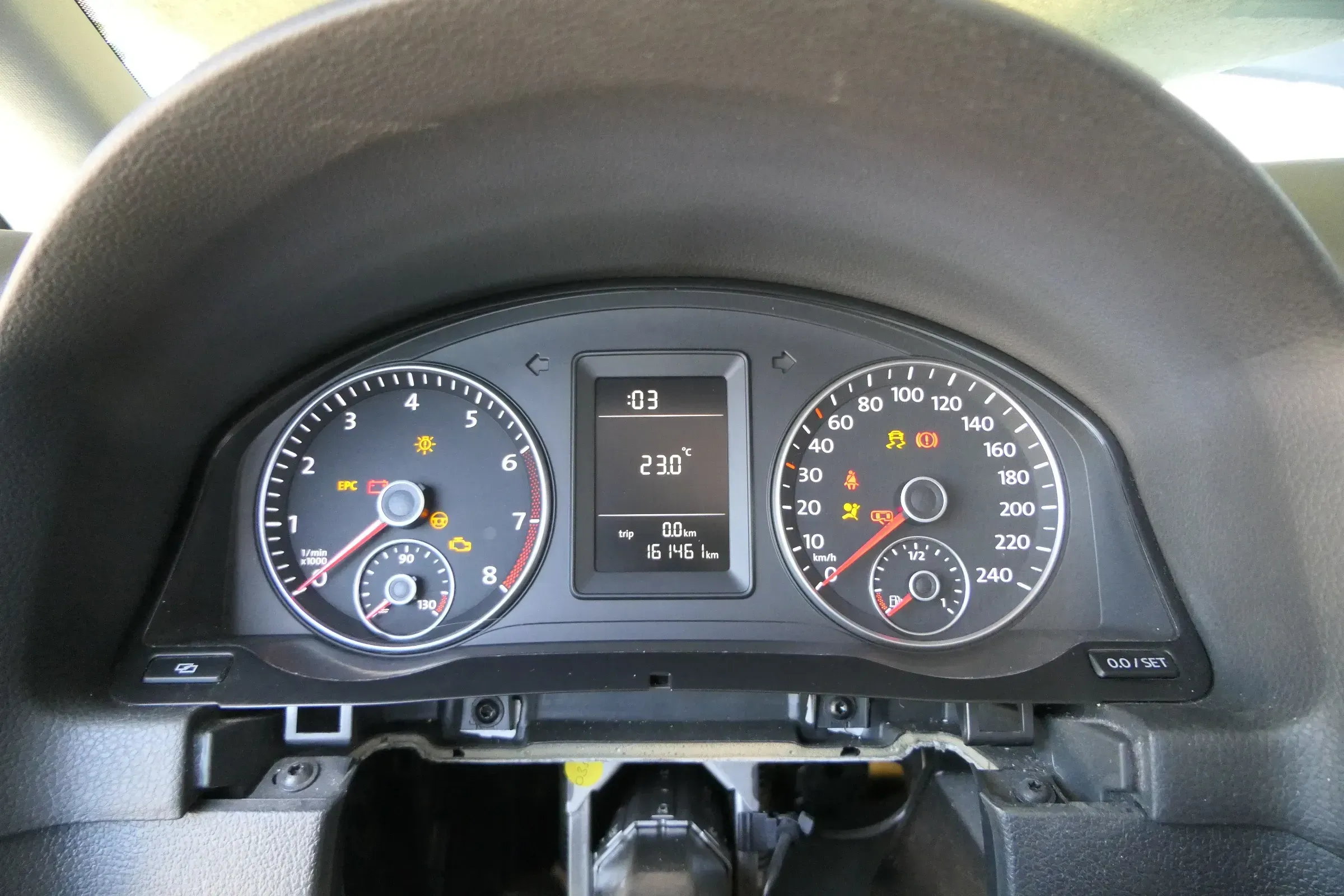 VW Golf 6 5M Plus Tacho Tachometer Kombiinstrument 5M0920860 161.000KM Benzin - Bild 1