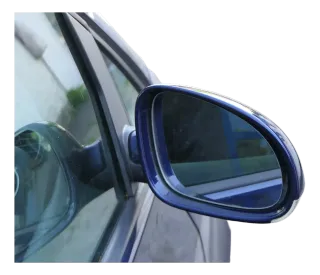VW Golf 5M1 Plus elektrischer Spiegel rechts Blinker blau LD5Q Glas - Bild 2