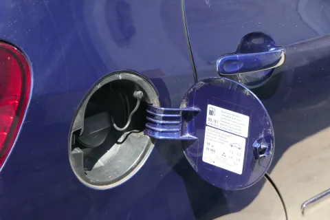VW Golf Plus 5M1 V Tankdeckel Klappe Tankklappe Deckel Tank blau LD5Q Klappe