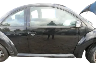VW New Beetle 1C 9C Tür vorne rechts Beifahrertür schwarz L041 -OHNE Anbauteil - Bild 1