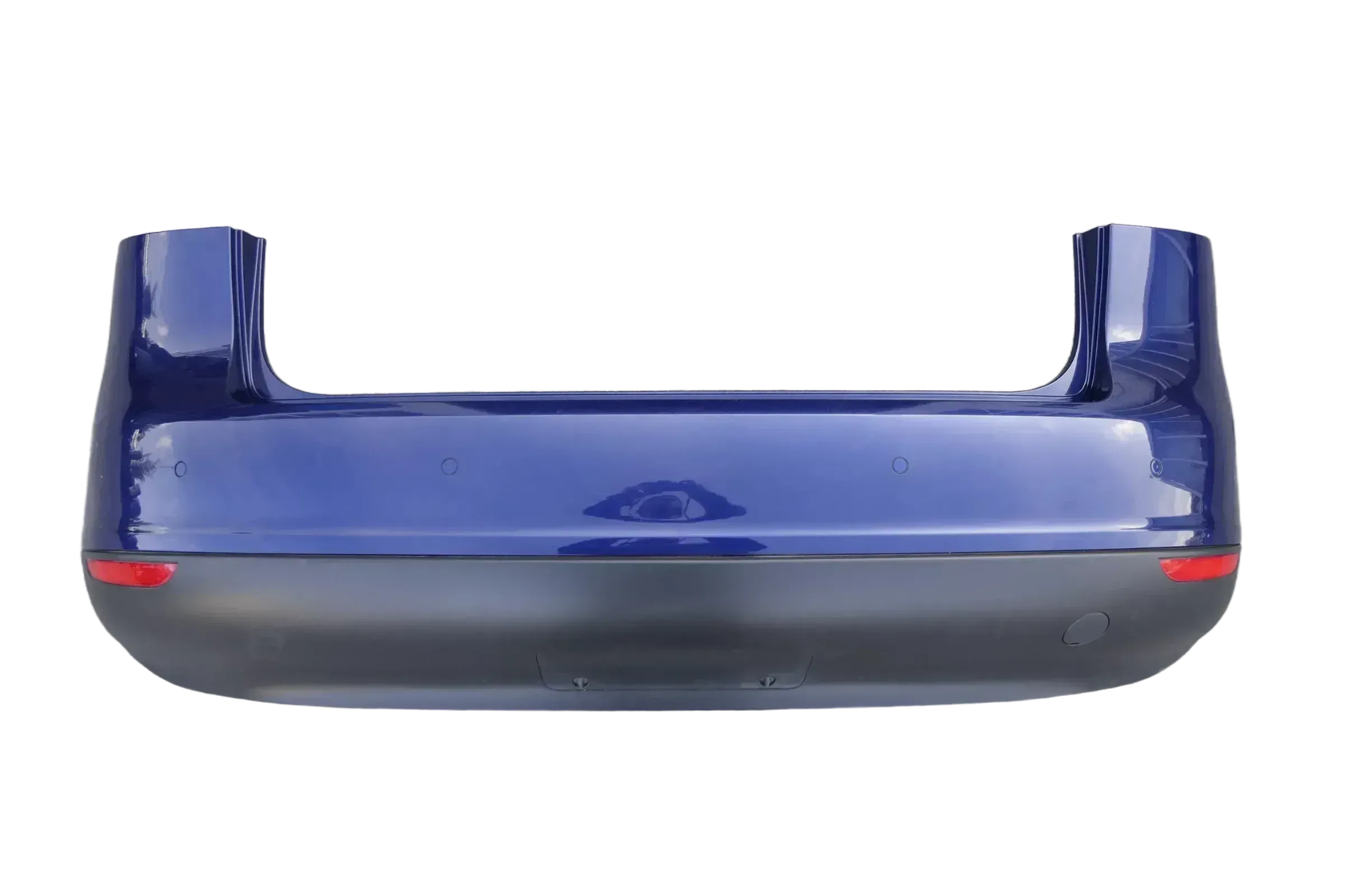 VW Golf 5 Plus 5M Stoßstange hinten Heckstoßstange blau LD5Q - PDC - Bild 1