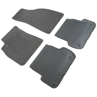 4x Original Audi A4 8E Fußmatten Fußmatte Gummi Gummimatten Gummimatte - Bild 2