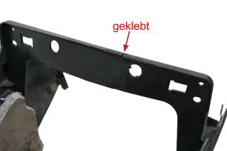 VW Sharan 7N Mittelkonsole Mitteltunnel um Schaltung Armlehne Leder 7N1863243A - Bild 3
