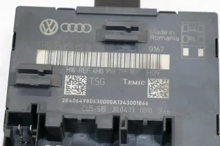 VW Touareg 7P Türsteuergerät Steuergerät Tür 4H0959795B hinten links und rechts - Bild 3