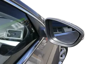 Passat 3C B7 elektrischer Spiegel Außenspiegel rechts Glas braun LA8X kaschmir - Bild 3
