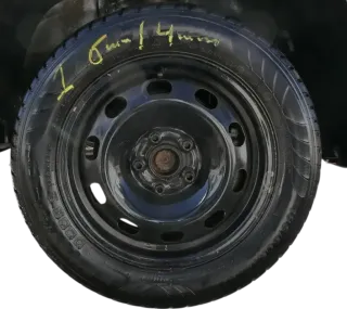 4x Polo 6R 9N Ibiza Felgen 185/60 R14 Allwetterreifen M+S 6jx15 ET38 Reifen 4-5m - Bild 7