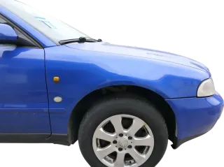 Audi A4 B5 (bis caMitte1999 Bild vergle) Kotflügel vorne rechts blau lila LY3K - Bild 1