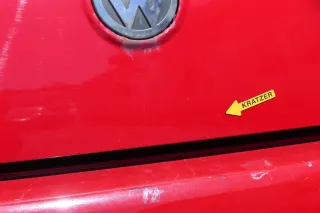 VW Passat 3C Limousine Stufenheck Heckklappe Klappe rot LY3D OHNE Anbauteile - Bild 11