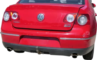 Passat 3C Limousine Stoßstange hinten Heckstoßstange Stoßfänger rot LY3D - Bild 16