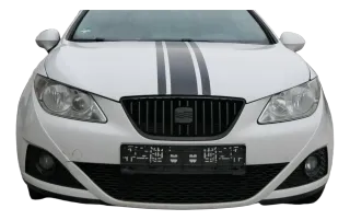 Seat Ibiza 6J Motorhaube Haube Klappe vorne weiß LB9A - Bild 13