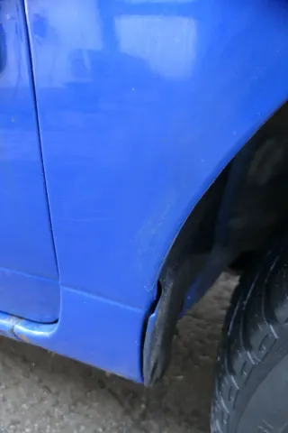 VW Lupo Kotflügel vorne rechts blau LW5Z - Bild 6