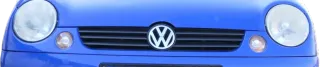 VW Lupo 6X Kühlergrill Grillleiste vorne Leiste blau LW5Z - Bild 1