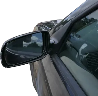 VW Golf 4 Bora mechanischer Spiegel vorne links Außenspiegel schwarz LC9Z & Glas - Bild 7