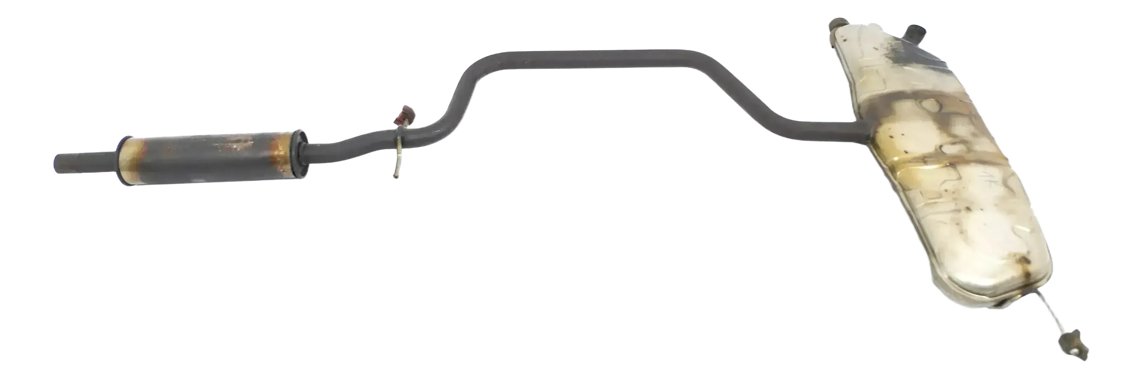 VW Golf 5 V Auspuff Endschalldämpfer hinten 1,4 BUD Motor 59kw 80PS Mittelscha - Bild 1
