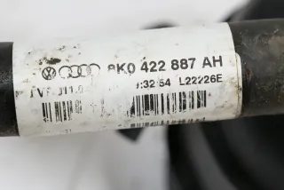 A4 8K Servoschlauch Rücklaufschlauch 8K0422887AH 4 Zylinder Diesel + Behälter - Bild 5