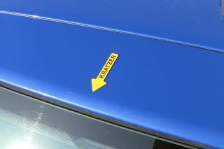 Golf 4 Limousine Heckklappe Kofferraumklappe Klappe hinten blau LW5Z -ohneAnb - Bild 2