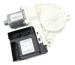 VW Golf 5 ektrischer Fensterheber Motor vorne links 1K0959793R 1K0959701AG Z0S - Bild 1