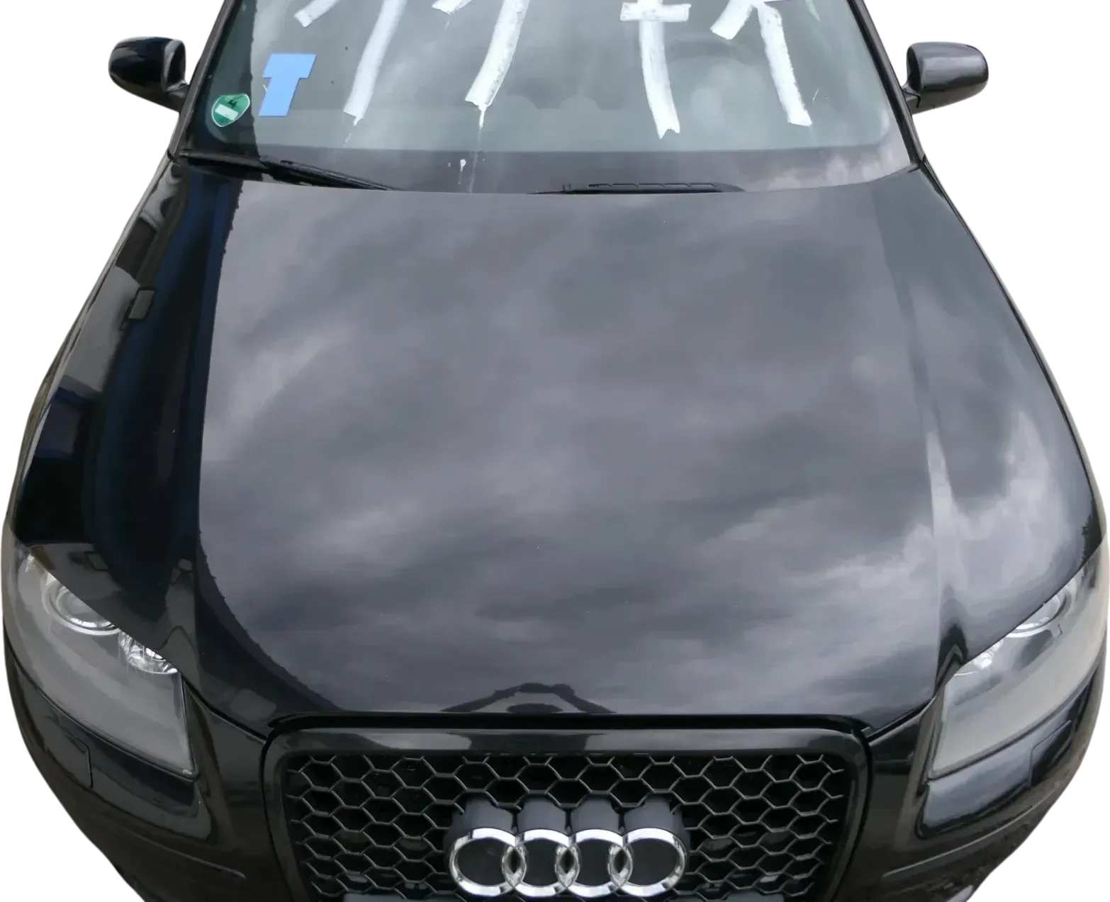 Audi A3 8P 4/5-Türer Motorhaube Haube Klappe vorn vorne schwarz LZ9Y Sportback - Bild 1