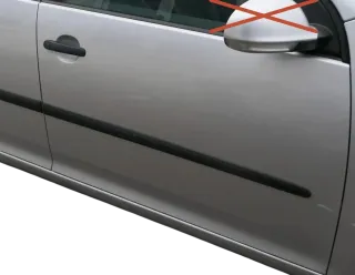 Golf 5 V 1K Tür Türblatt vorne rechts Beifahrertür 4/5-Türer silber LA7W - Bild 5