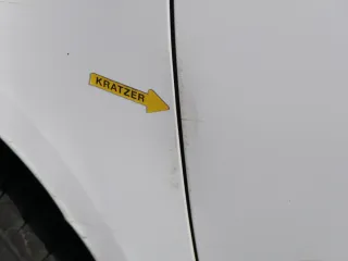 Fabia 5J Kombi + Limo Tür vorne links Fahrertür - weiß LF9E -ohne Anbauteile - Bild 9
