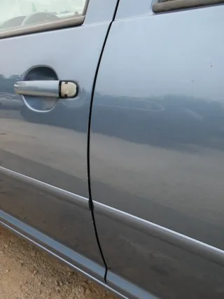 VW Golf 4 Bora Tür vorne links Fahrertür 4/5-Türer & Kombi blau LD5X -ohneAnbaut - Bild 2